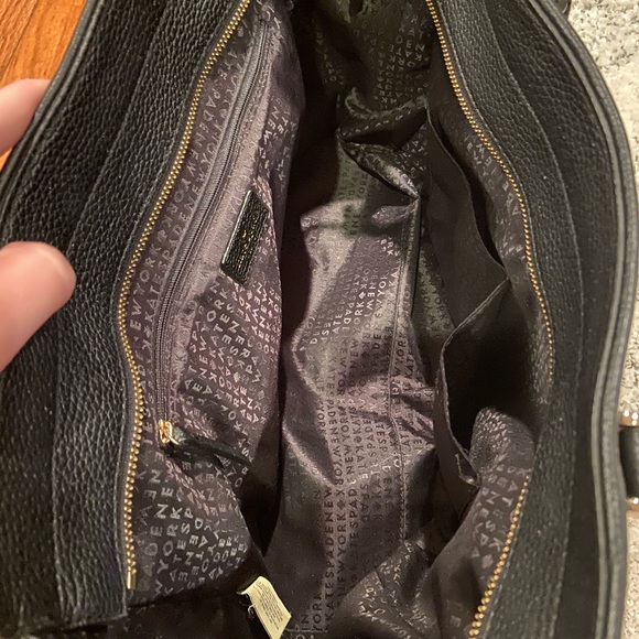 SOLD Kate Spade Allyn Chester Street Black Leather Shoulder Bag - Picture 4 of 7